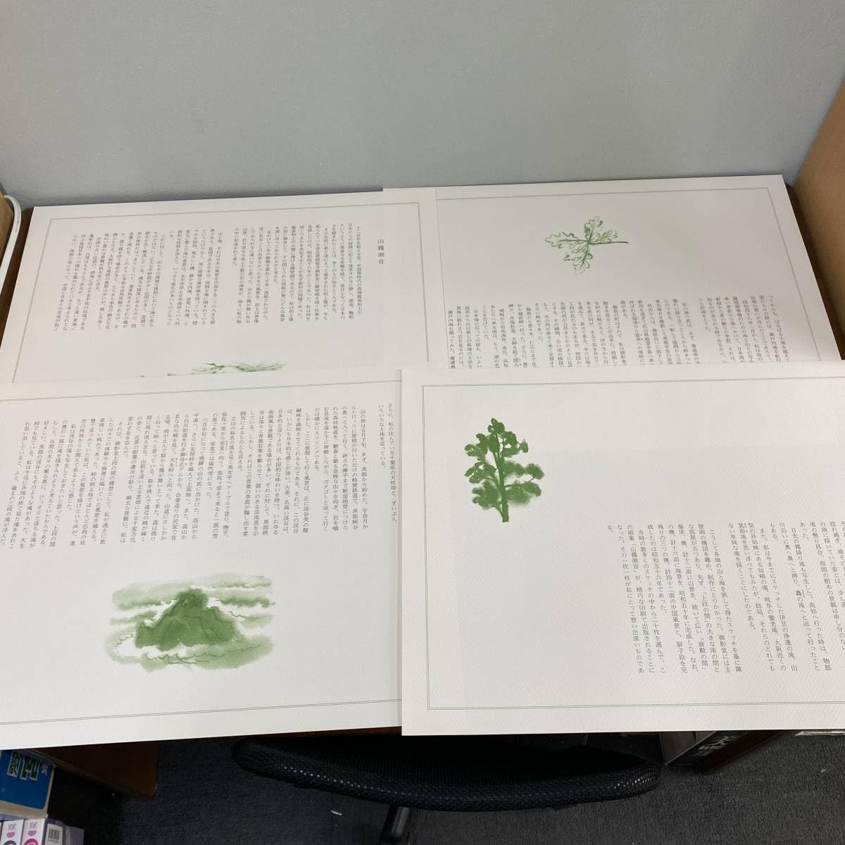 Amazon.co.jp: 東山魁夷 自選習作集山霧潮音リトグラフ付特別限定版