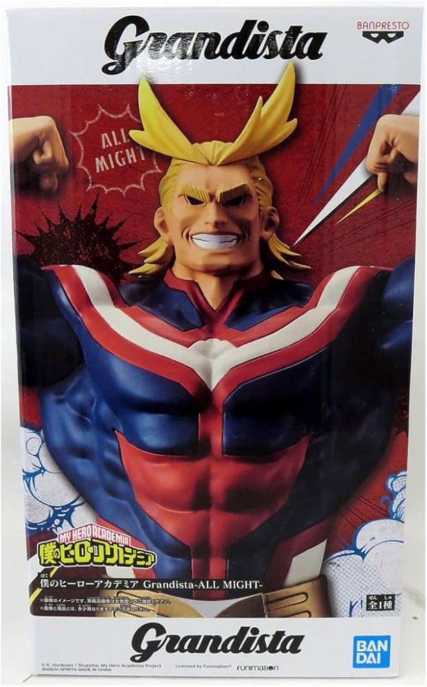 Amazon.com: My Hero Academia Grandista-All Might- : Toys & Games