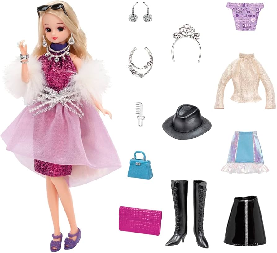 Amazon.co.jp: タカラトミー リカちゃん ドール #Licca #レセプション