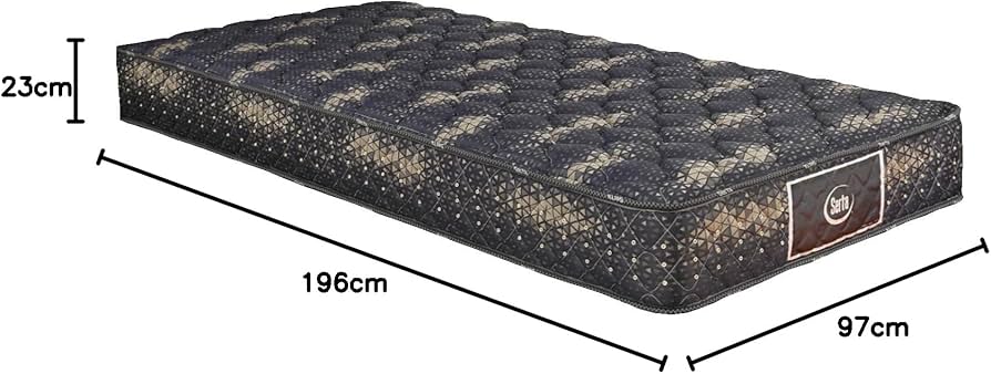 Amazon.co.jp: Serta サータ マットレス シングル 97cm 寝心地 ソフト