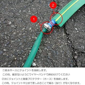 Amazon | 大研化成工業 融雪ホース 10m ブルー 3680060 | ホース・リール