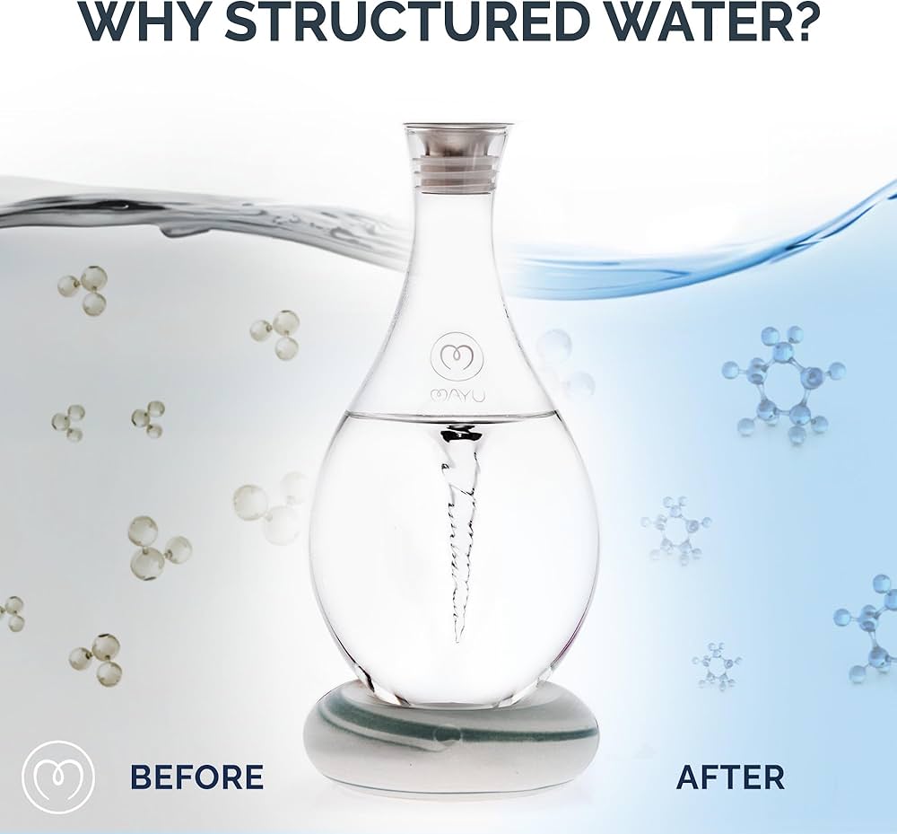 Amazon.co.jp: MAYU スワール 構造化水器 1.5リットル ガラス