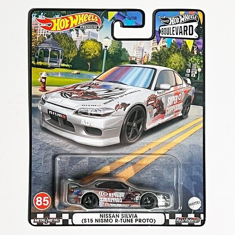 Amazon.com: Hot Wheels Premium Boulevard #85 Silvia S15 Nismo R