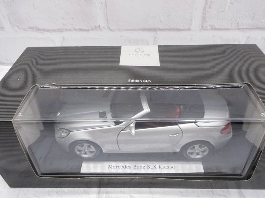 Amazon | ミニカー 1/18 メルセデスベンツ SLK R171 シルバー