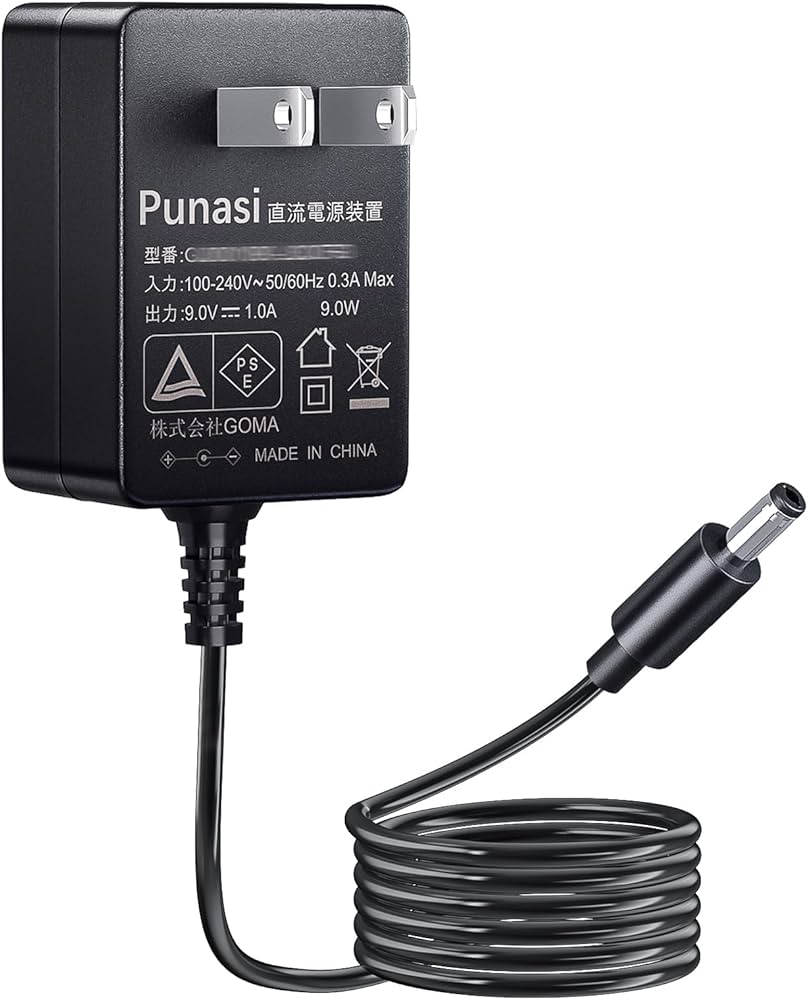 Amazon.co.jp: BOSS ボス用のACアダプター PSA-100S2 Punasi 9V 1A AC