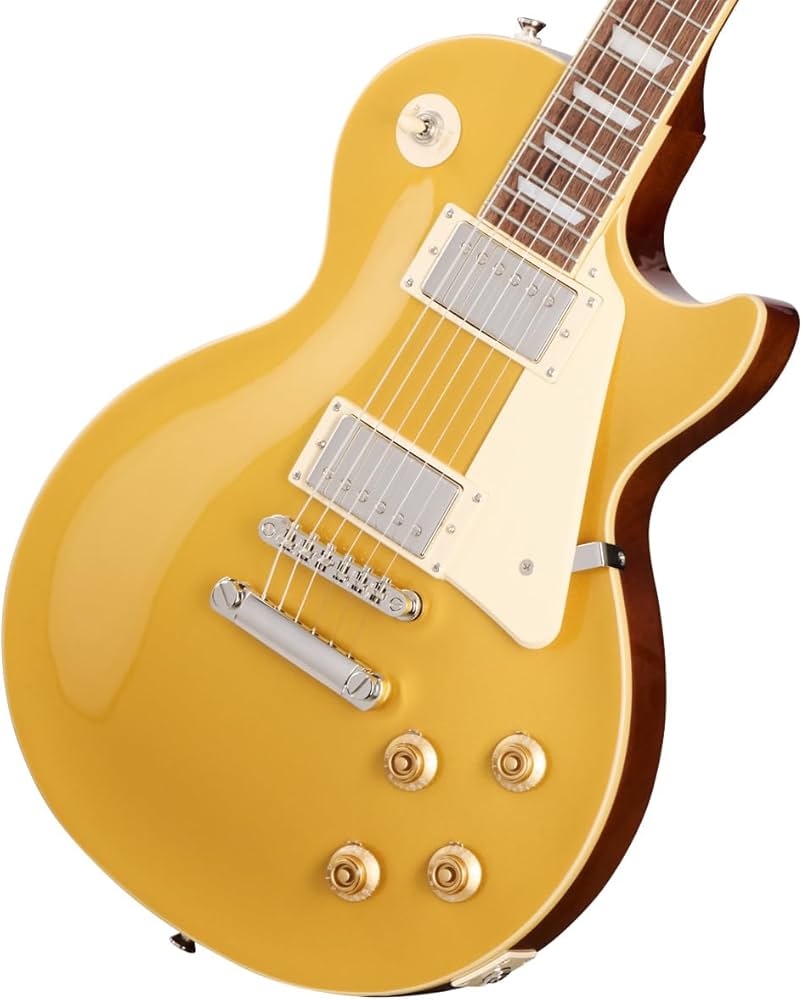 Amazon | Epiphone/Inspired by Gibson Les Paul Standard 50s Gold