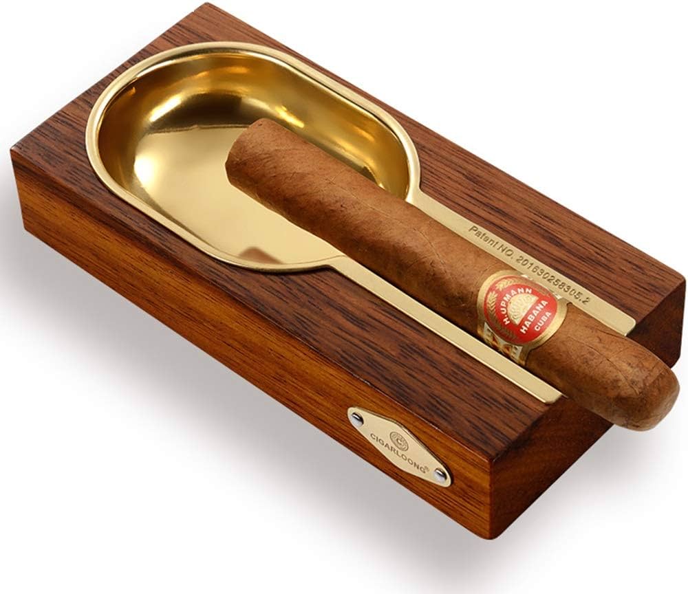 Amazon.co.jp: 葉巻灰皿オフィスシガー灰皿ピアノ塗装まろやかな杉の木