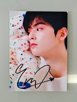 Amazon.co.jp: チャウヌ直筆サイン入り2Lサイズ写真…Cha Eun-woo