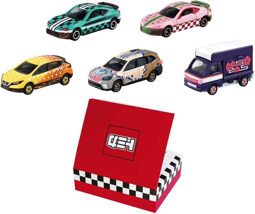 Amazon | 【トミカ特製BOX仕様】 鬼滅の刃 トミカ vol.1 5種セット