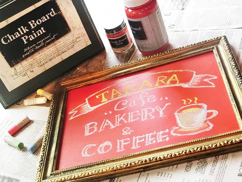 Amazon.co.jp: 選べる13色 TAKARAチョークボードペイント 各色 200g