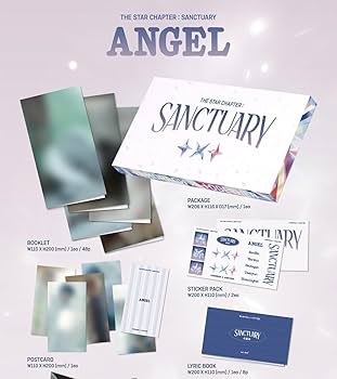 Amazon.com: TXT The Star Chapter : Sanctuary [Angel ver.] Album