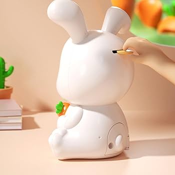 Amazon.co.jp: かわいいウサギの貯金箱,写真 かわいい貯金箱にんじんの