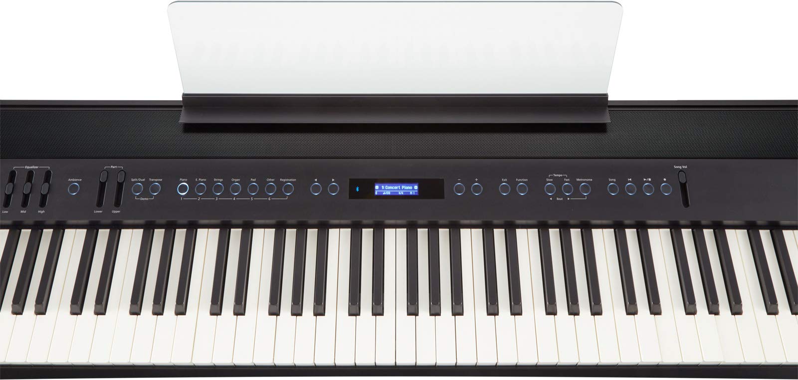 Amazon.co.jp: Roland FP-60 BK Electronic Piano, 88 Keys, Portable