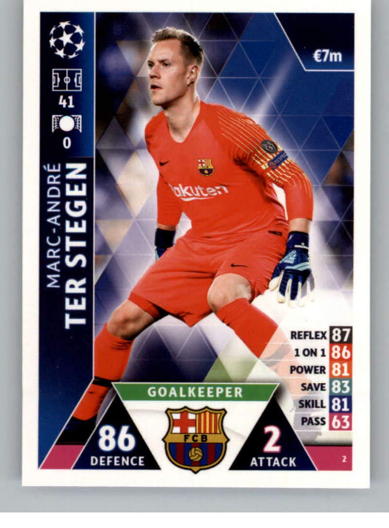Amazon.com: 2018-19 Topps UEFA Champions League Match Attax #2