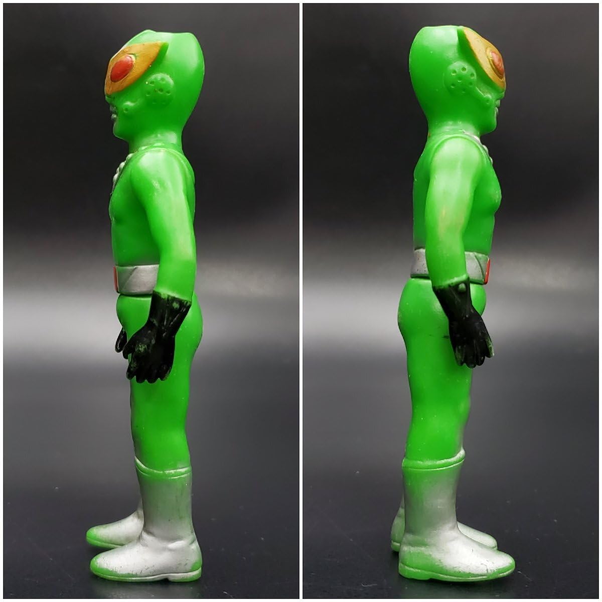 Amazon.co.jp: 宝蔵 玩具 サンダーマスク ソフビ 人形 約15㎝ 無版権