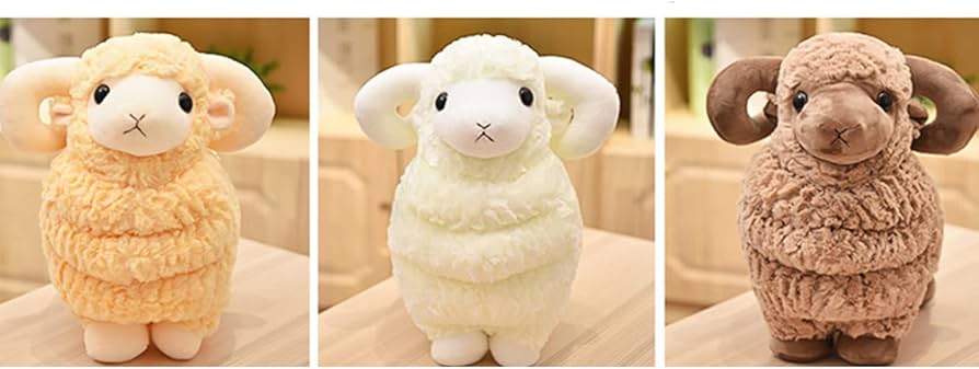 Amazon.co.jp: [LSDZW] 羊 抱き枕 40cm リアル ヒツジ ぬいぐるみ