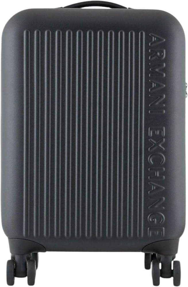 Amazon.com | Armani Exchange Men's Maui Suitcase, Black, One Size