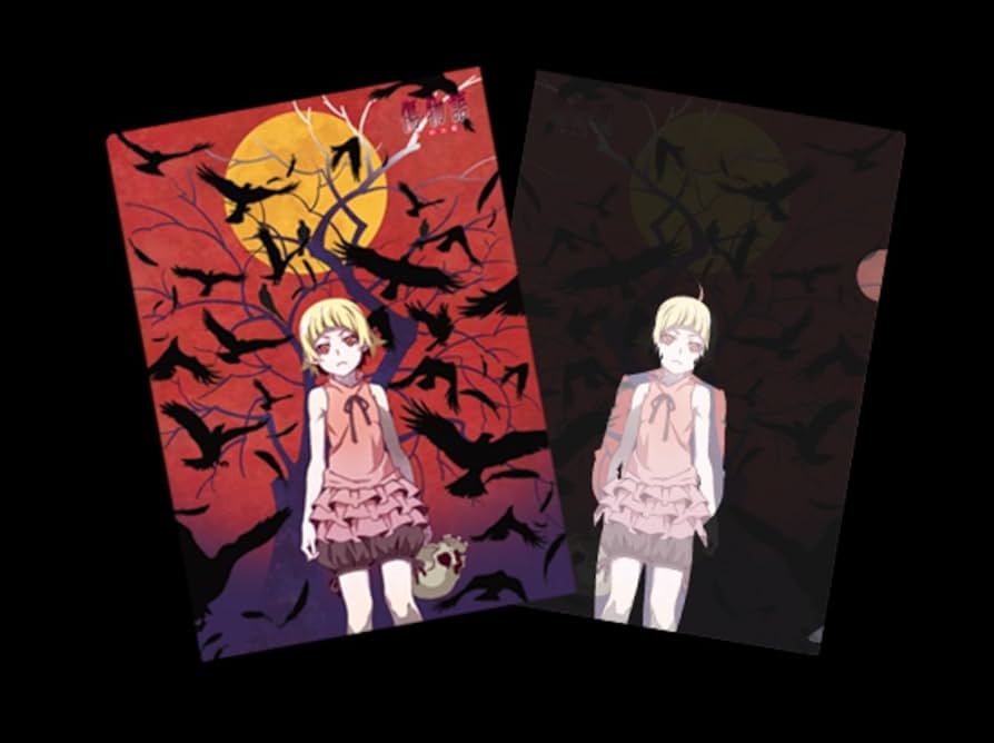 Amazon.co.jp: 傷物語 Ⅰ 鉄血篇 前売り特典 クリアファイル キス