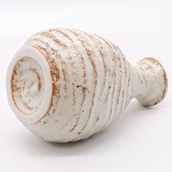 Amazon｜美濃焼 錆志野 徳利 とっくり 約1.3合 容量約240ml アイボリー