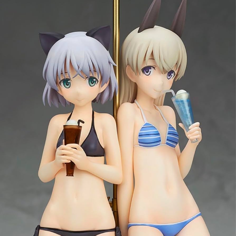 Amazon.co.jp: ストライクウィッチーズ2 サーニャエイラ 水着Ver 18