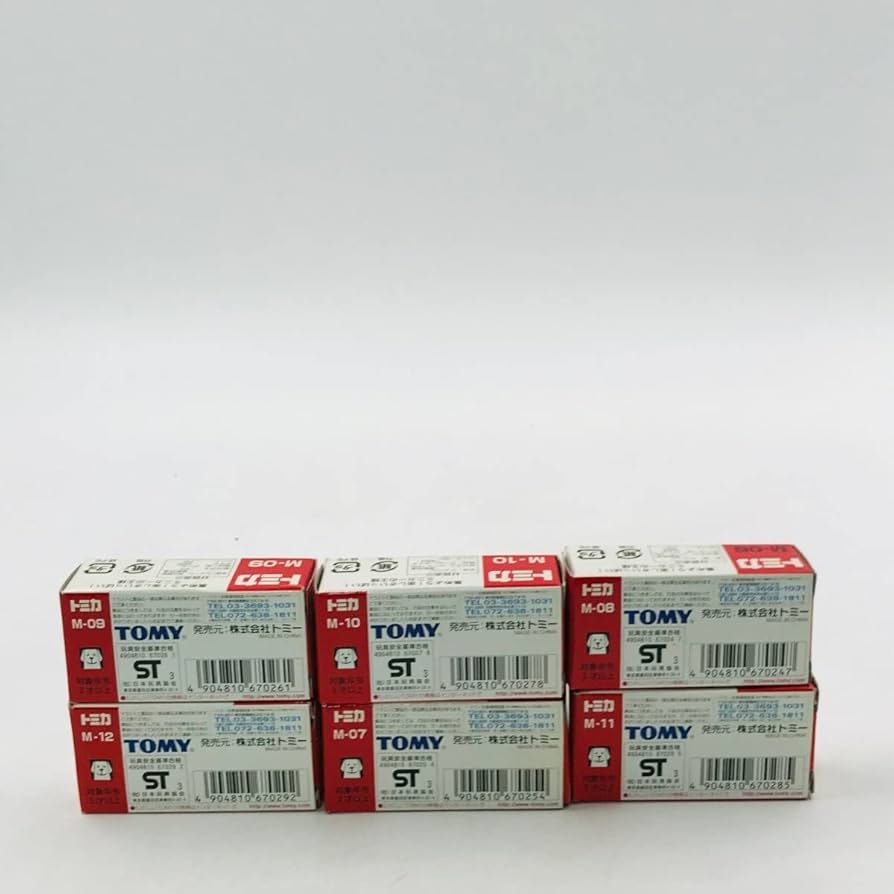 Amazon.co.jp: トミー トミカ トミカミュージアム 公共車館 6種セット