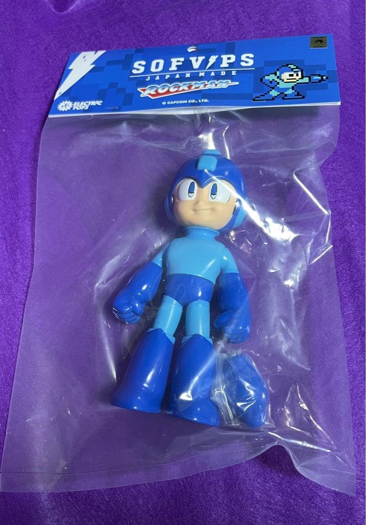 Amazon.co.jp: sofvips ソフビ ロックマン フィギュア : おもちゃ