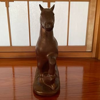 Amazon.co.jp: 備前焼馬の置物 : ホーム＆キッチン