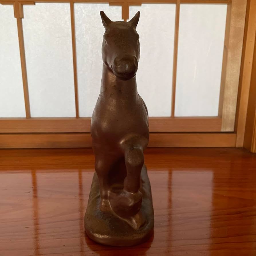 Amazon.co.jp: 備前焼馬の置物 : ホーム＆キッチン
