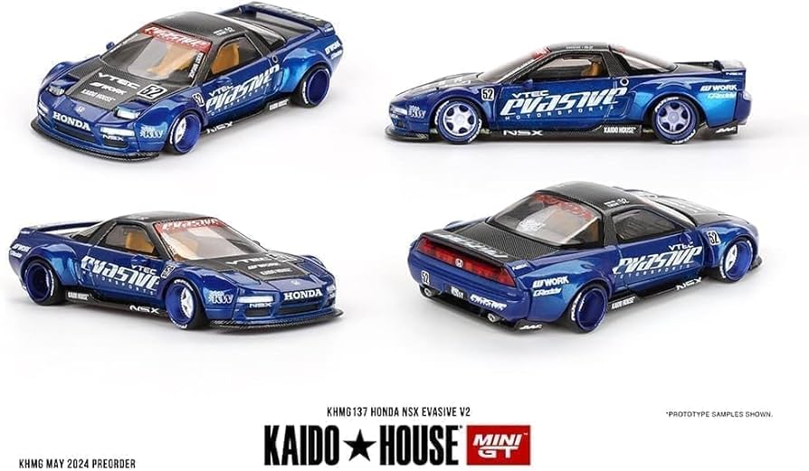 Amazon.com: Diecast Model Car Compatible with Kaido House x Mini