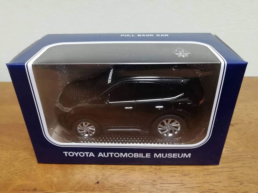 Amazon | トヨタ ハリアー プルバックカー ブラック ミニカー 60系