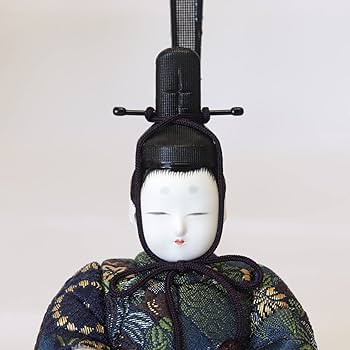 Amazon | 雛人形 ひな人形 木目込五人飾り コンパクト 桜型飾り台 雛