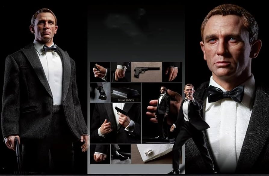 Amazon.co.jp: 1/12 ダニエル・クレイグ アクションフィギュア 007