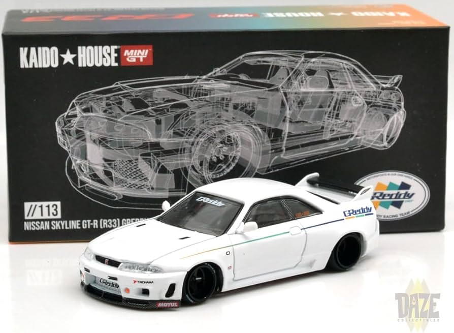 Amazon.co.jp: MINI GT KAIDO HOUSE - SKYLINE GT-R (R33) GREDDY GR33