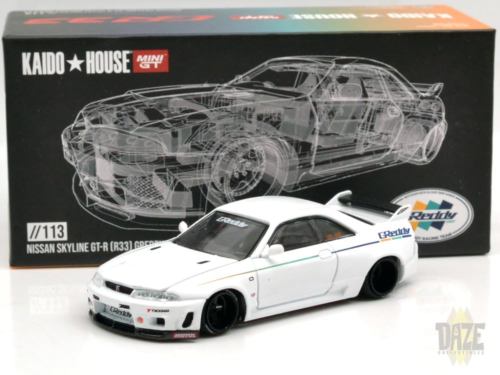 Amazon.co.jp: MINI GT KAIDO HOUSE - SKYLINE GT-R (R33) GREDDY GR33