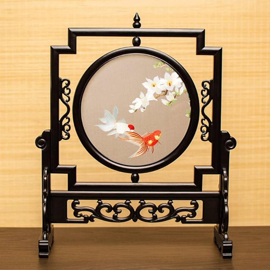 Amazon.co.jp: 刺繍、蘇州刺繍、中国刺繍 蘇刺繍デスクトップ