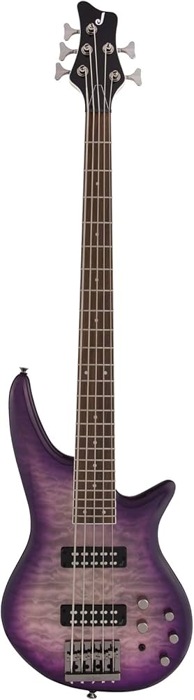 Amazon.com: Jackson JS Series 5-String Spectra Bass JS3QV, Purple