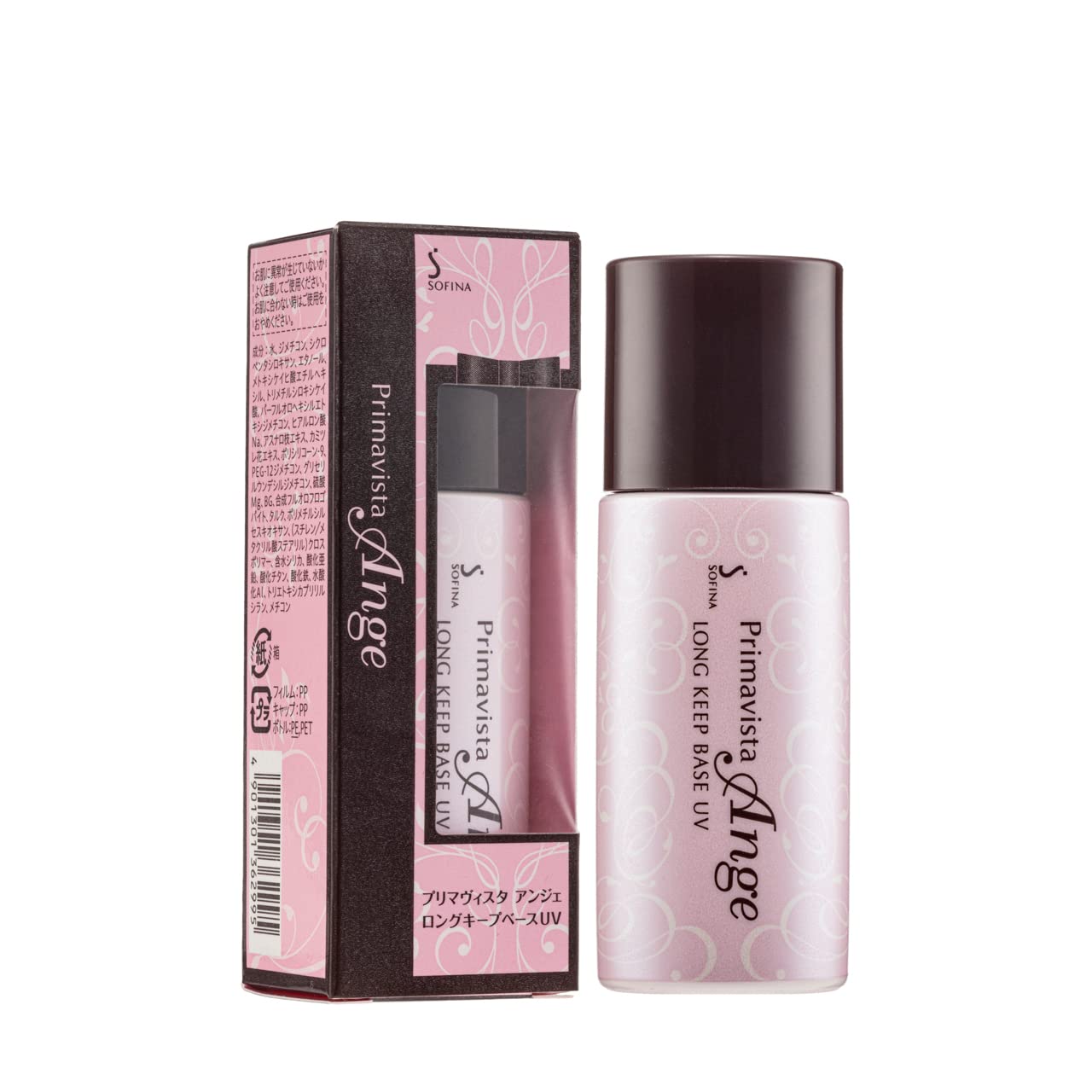 Amazon.co.jp: Kao Sofina Prima Vista Angers Long Keep Base, UV