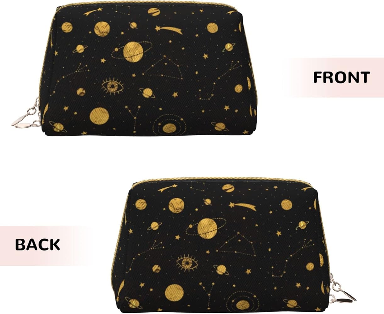 Amazon.co.jp: 宇宙 宇宙柄 化粧ポーチ 大容量 コスメバッグ ダブル
