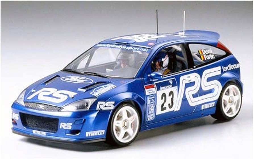 Amazon.com: Tamiya 24261 - Ford Focus Wrc 02 Rs Colour by Tamiya