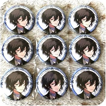 Amazon.co.jp: 文豪ストレイドッグス 缶バッジ 太宰治 セット まとめ