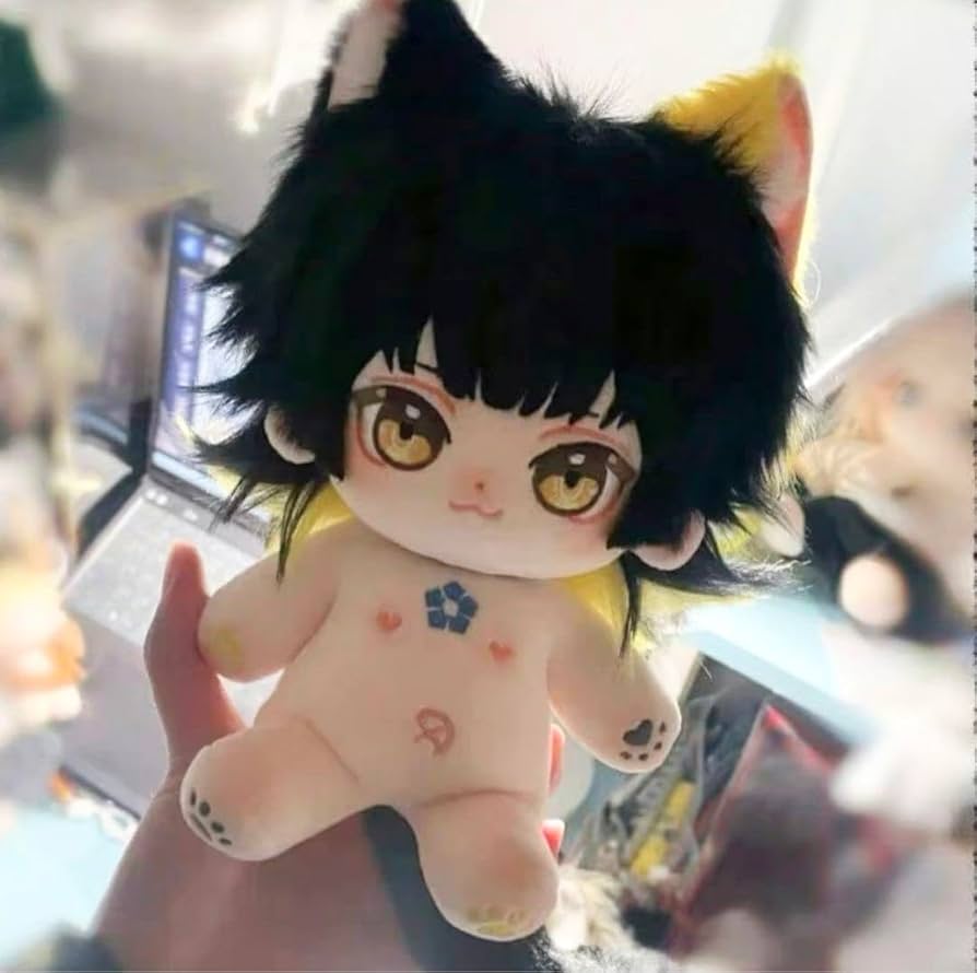 Amazon.co.jp: ?bluelockブルーロック蜂楽廻 20cm 着せ替えぬいぐるみ