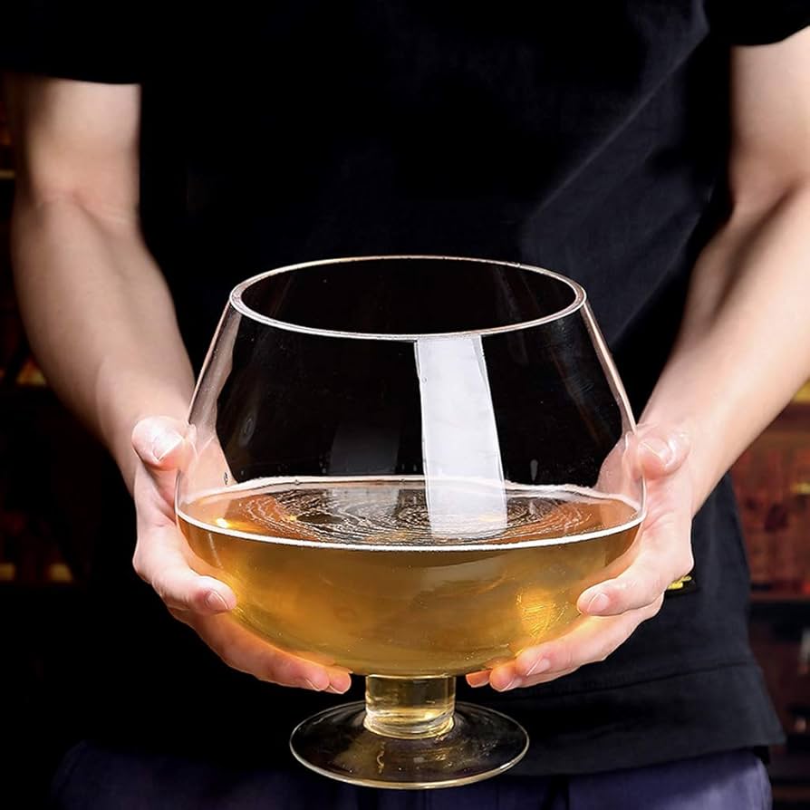 Amazon | 特大ワイングラス ジャイアントパーティービールグラス