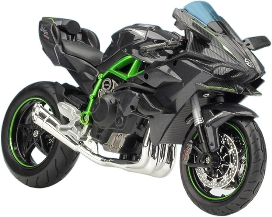Amazon.com: ATXTLWL for:Kawasaki Ninja H2 R Die Cast 1:12 Model