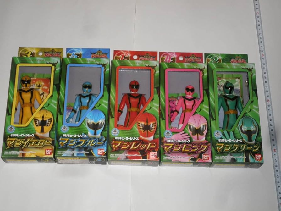Amazon.co.jp: 即△魔法戦隊マジレンジャー 戦隊ヒーローシリーズ 5個