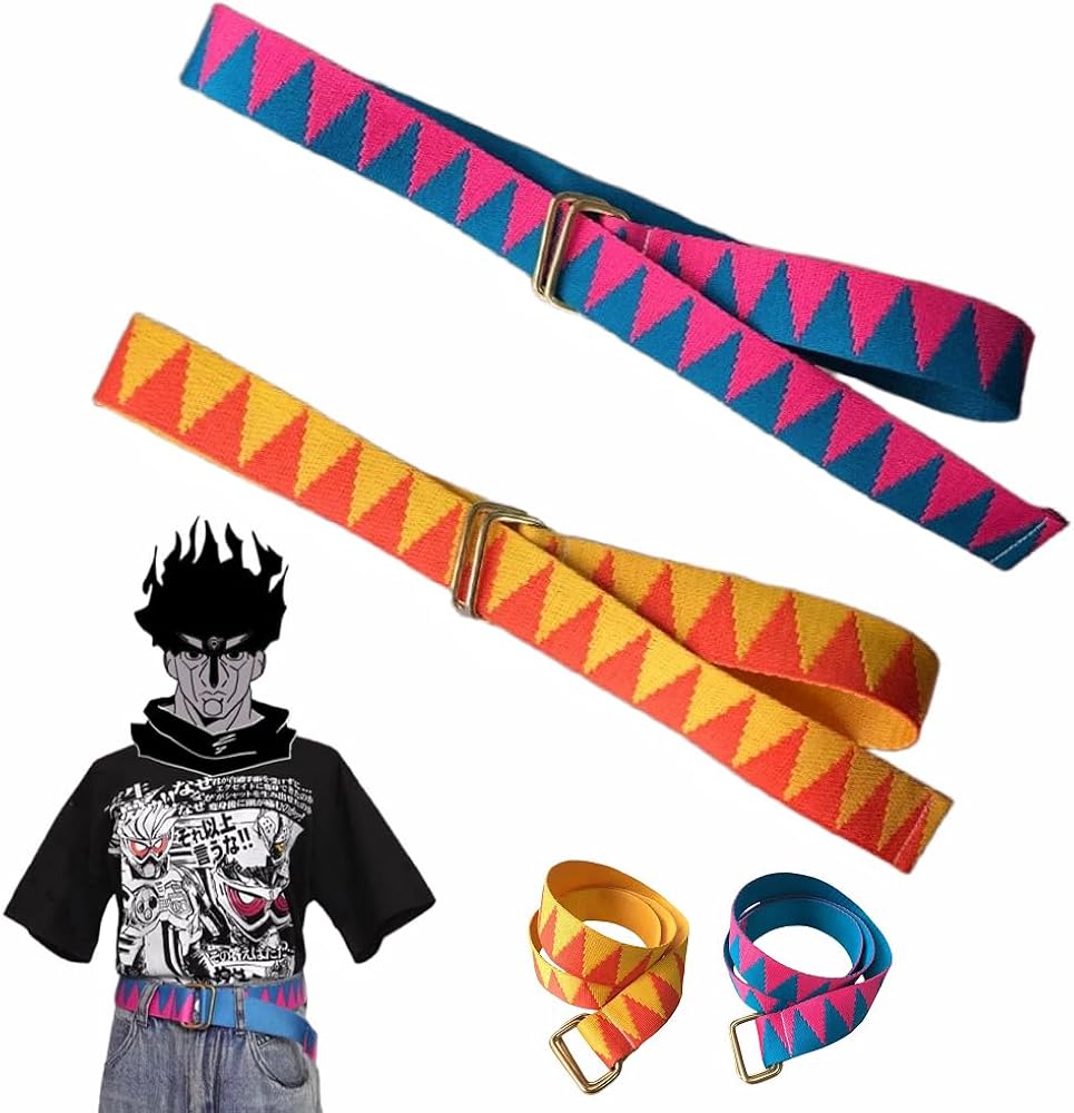 Amazon.co.jp: [飛雄] 2024 ジョジョの奇妙な冒険 ベルト ジョジョ 空