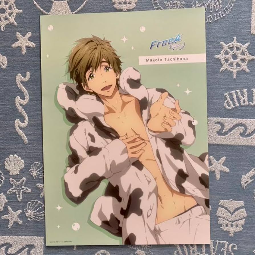 Amazon.co.jp: Free ES ビックイラストカード 橘真琴 41SH : おもちゃ