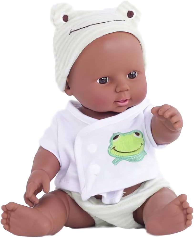 Amazon.co.jp: [エムティーエボコン] 黒人 赤ちゃん 人形 30cm