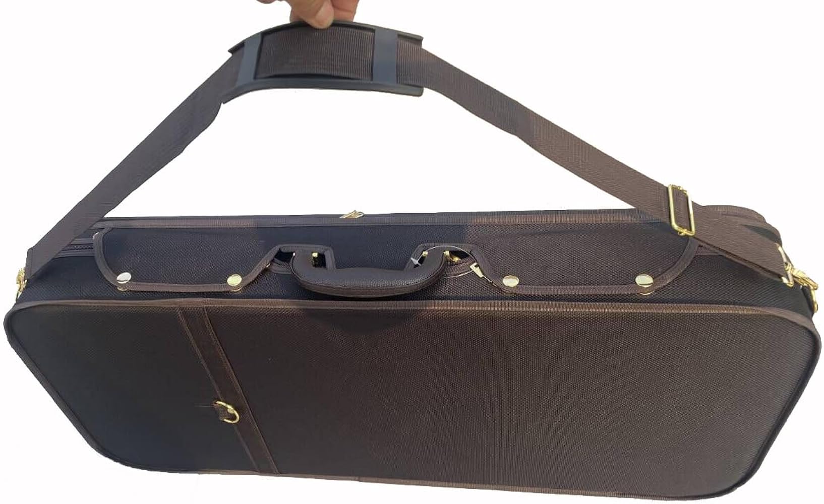 Amazon.co.jp: Vetimobato 調節可能なダブルバイオリンケース