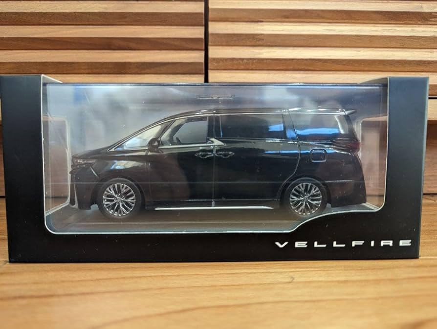 Amazon.co.jp: トヨタ 新型ヴェルファイア カラーサンプルミニカー 黒