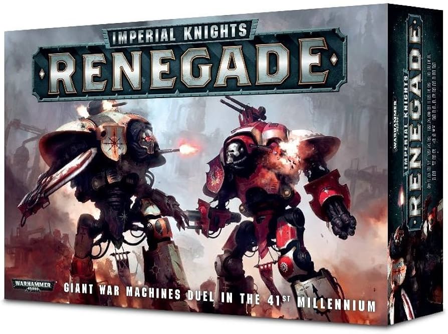 Warhammer 40K: IMPERIAL KNIGHTS - RENEGADE : Amazon.co.uk: Outlet